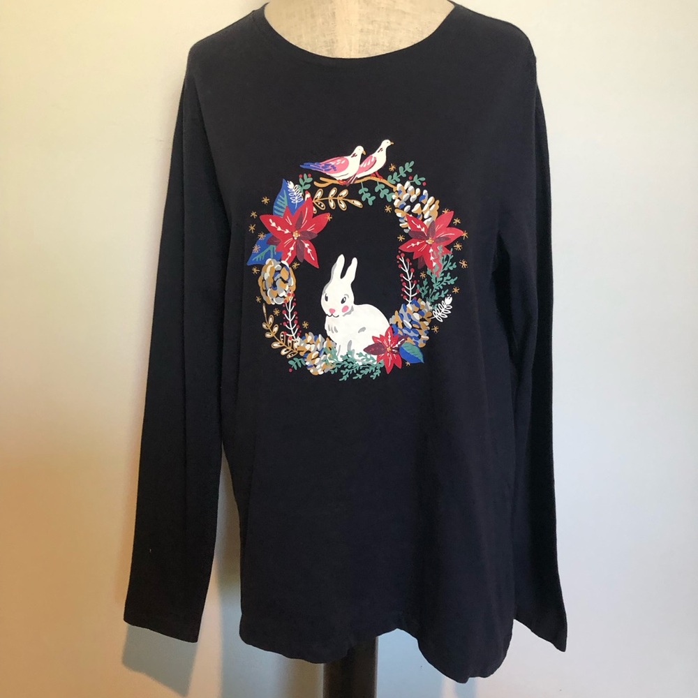 Vera Bradley Long Sleeve Graphic Tee